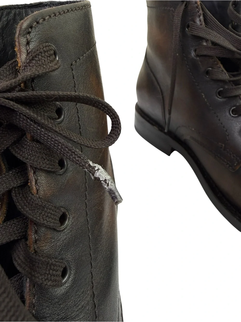 Thursday Boot Company President Boots Brown Leather Lace Up Men’s Size 10.5